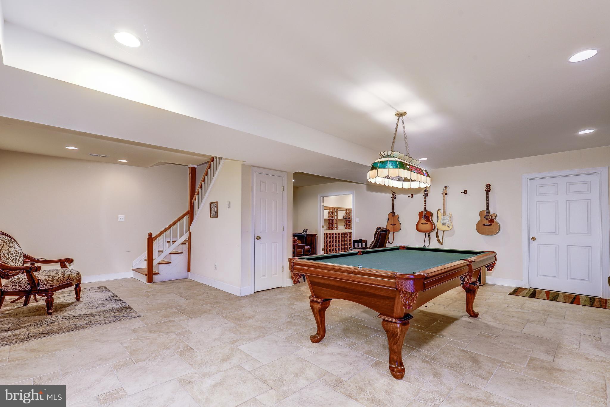 9271 Maidstone Road Delaplane, VA 20144 - Photo 28 of 49 Basement Rec Room