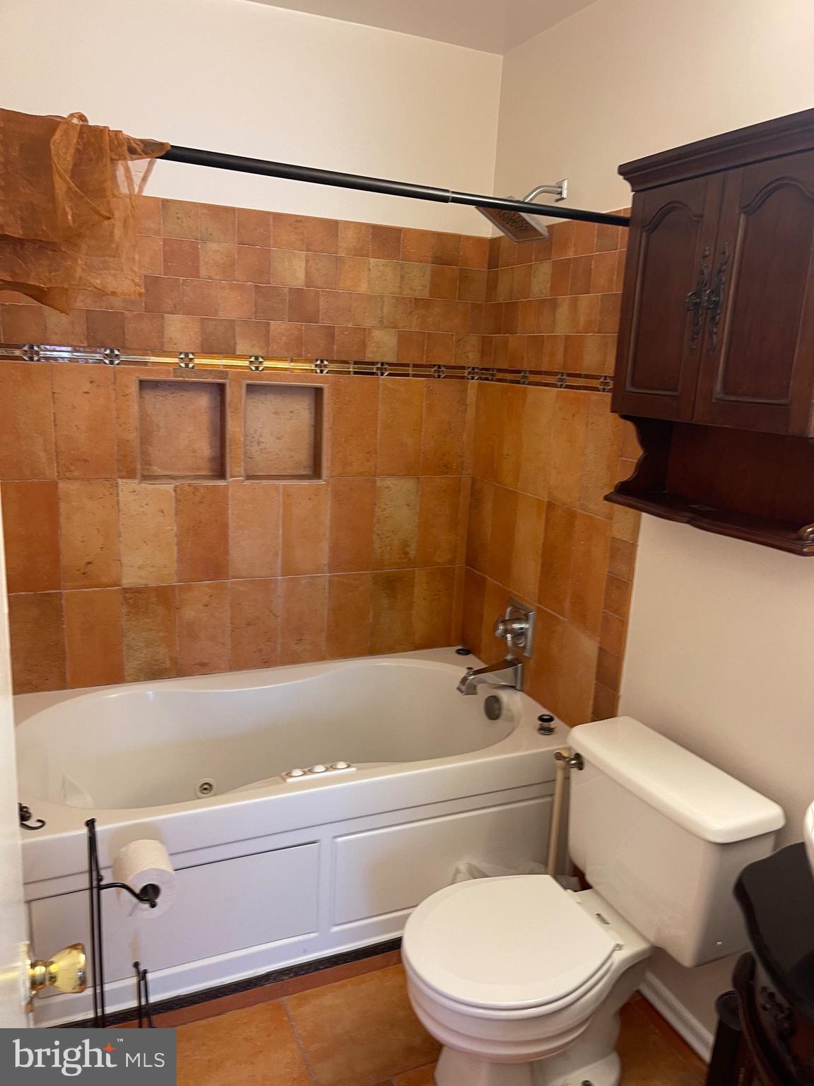 2313 Westport Lane Crofton, MD 21114 - Photo 14 of 34 a bathroom with a toilet and a tub