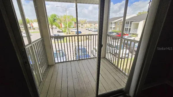 a view of a wooden floor