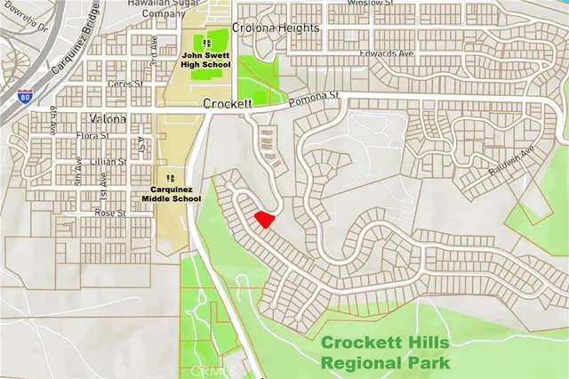 $100,000 | 0 Rolph Park Drive, Crockett, CA 94525