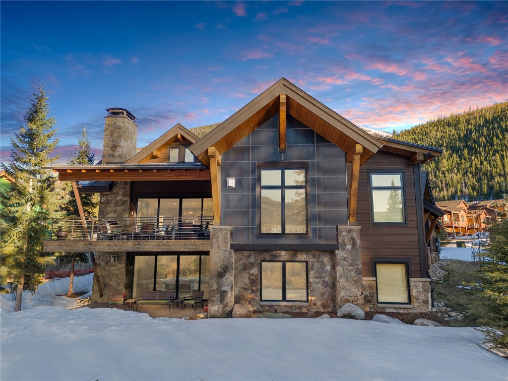 11 West Independence Road Keystone, CO 80435 - Photo 1 of 50 a front view of a house with a porch