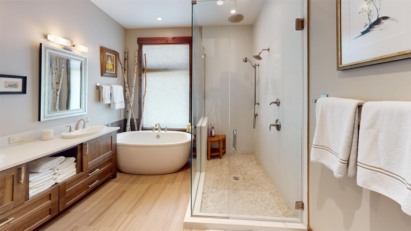 11 West Independence Road Keystone, CO 80435 - Photo 14 of 50 a bathroom with a tub toilet and sink