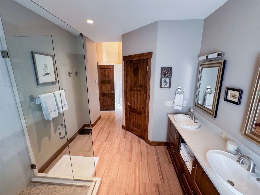 11 West Independence Road Keystone, CO 80435 - Photo 15 of 50 a bedroom with furniture and a wooden floor