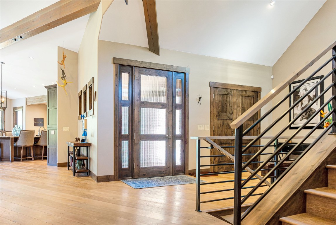 11 West Independence Road Keystone, CO 80435 - Photo 5 of 50 a view of entryway and hall with wooden floor