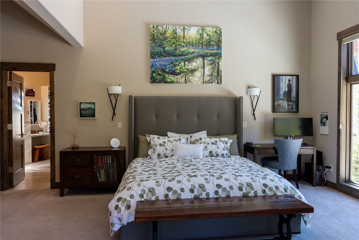 11 West Independence Road Keystone, CO 80435 - Photo 10 of 50 a bedroom with a bed and a table