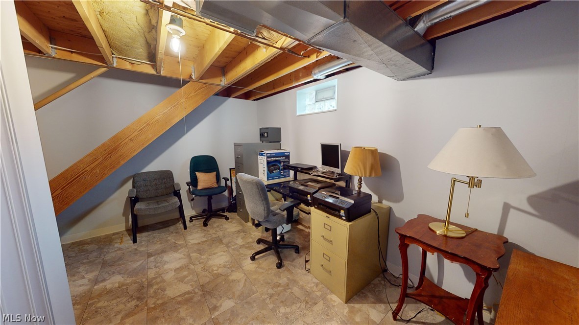 167 Mathews Road, Unit B Youngstown, OH 44512 - Photo 23 of 34 Home office with light tile floors