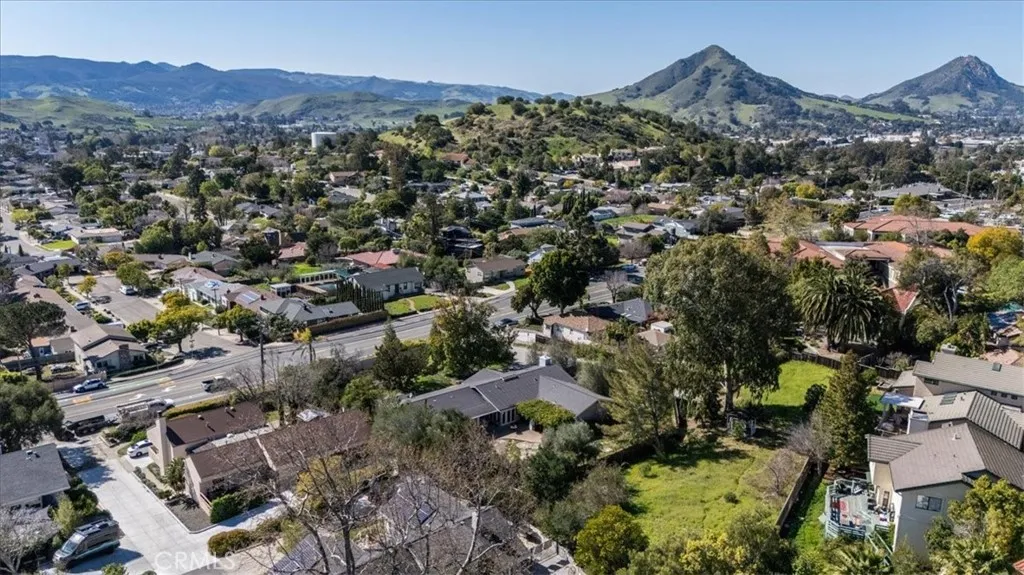 2406 Johnson San Luis Obispo, CA 93401 - Photo 12 of 21 an aerial view of residential house with parking and covered mountain