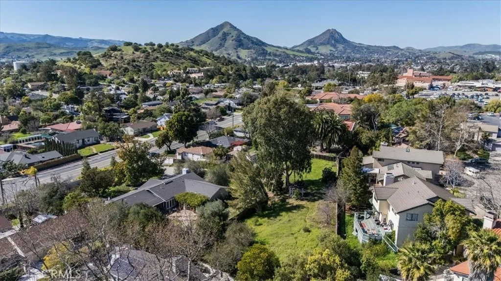 2406 Johnson San Luis Obispo, CA 93401 - Photo 3 of 21 an aerial view of residential houses with outdoor space and trees