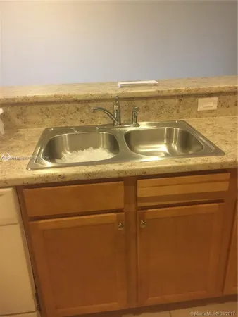 a close view of sink and tap