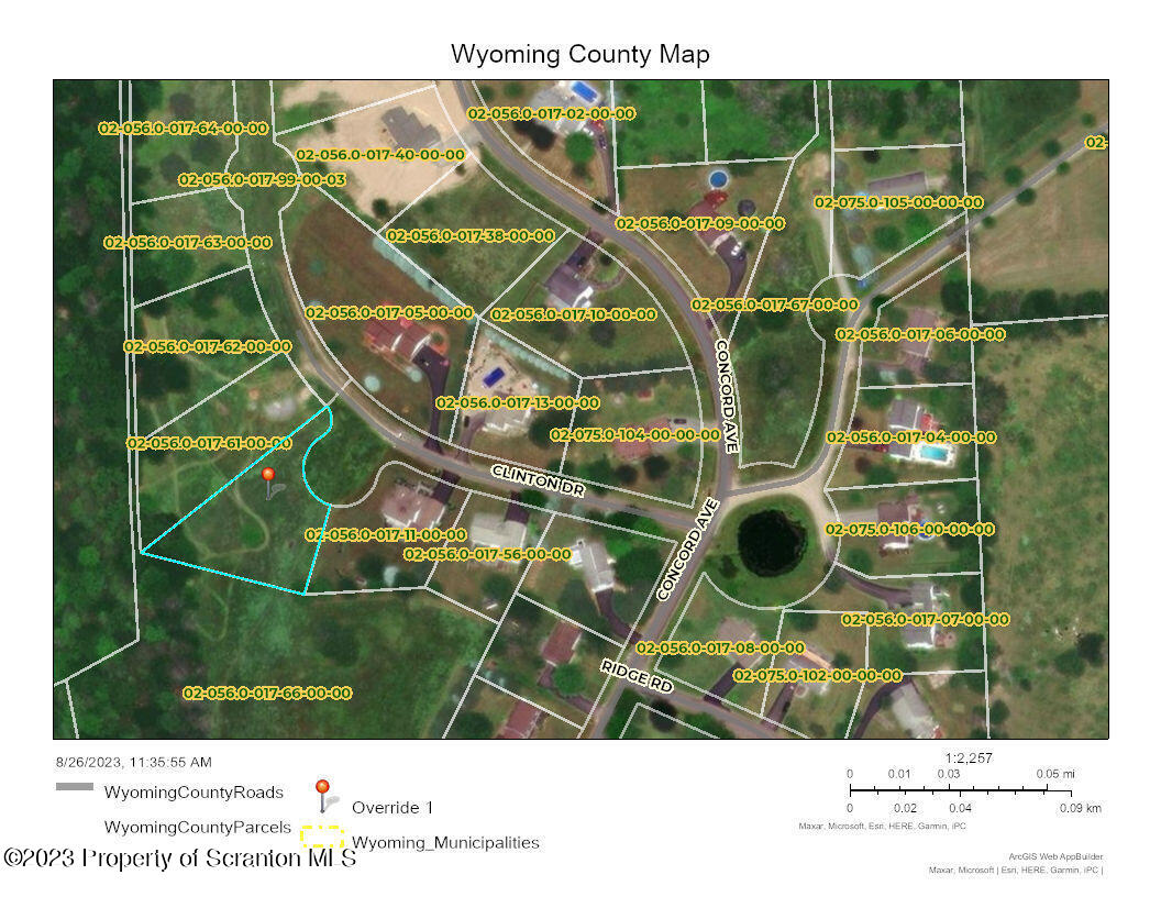 a view of a tennis court