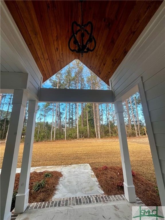 540 Doe Run Road Brooklet, GA 30415 - Photo 6 of 45 Front Porch
