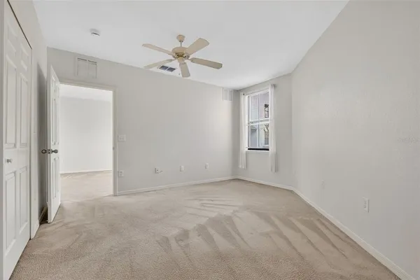 a view of empty room