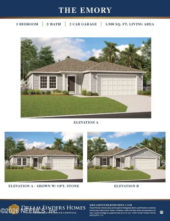 $399,990 | 421 Barbosa Trail, St. Augustine, FL 32095