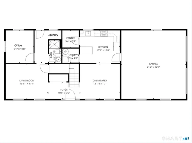 a picture of a floor plan