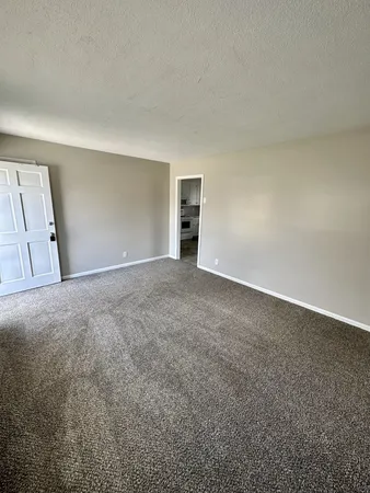 a view of empty room