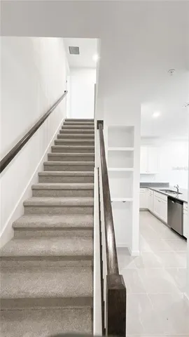 a view of entryway and hall