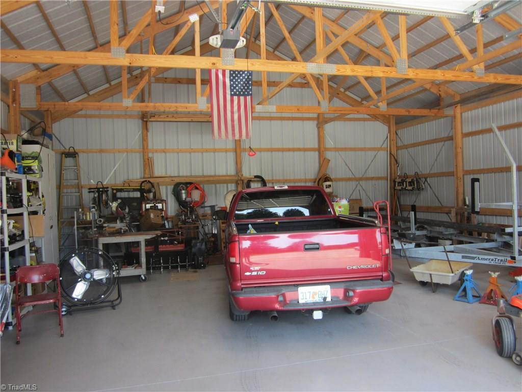 2630 Riverview Road Lexington, NC 27292 - Photo 14 of 18 Interior of detached garage