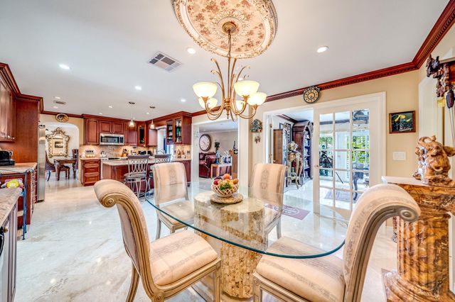 a view of a backyard with a patio