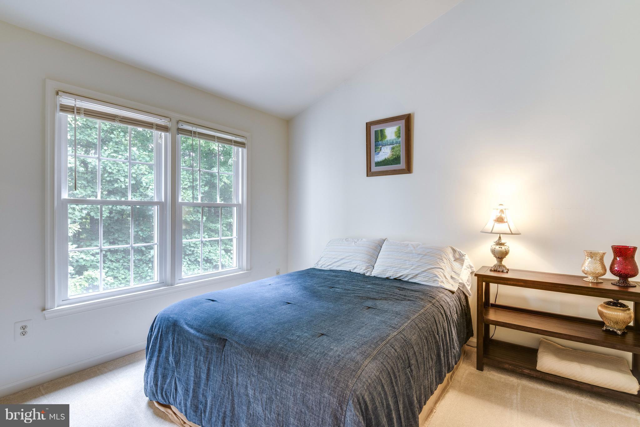 1363 Heritage Oak Way Reston, VA 20194 - Photo 17 of 30 Second BR w/Cathedral ceiling and queen size bed