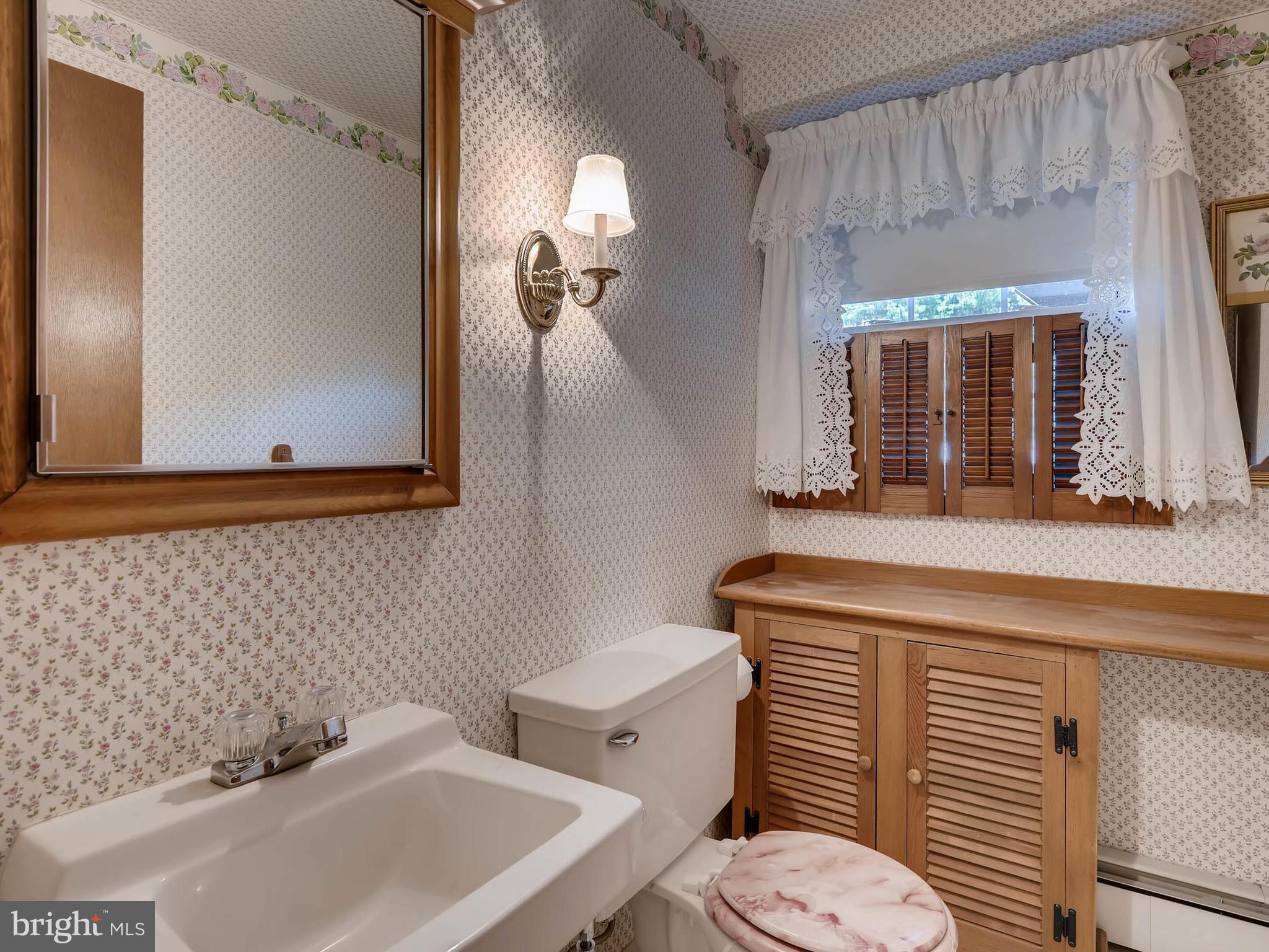 2626 Pleasantville Road Fallston, MD 21047 - Photo 19 of 29 a bathroom with a sink a toilet and mirror