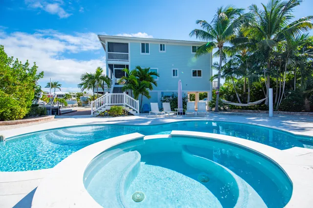 a view of a house with pool