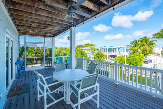 an aerial view of multiple houses with yard