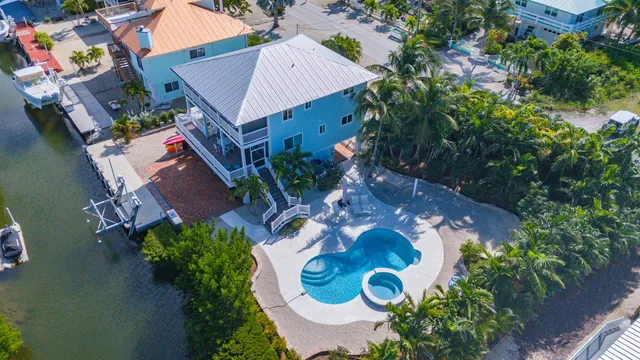 a view of city and ocean