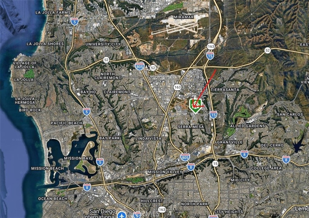 3591 Ruffin Road, Unit 125 San Diego, CA 92123 - Photo 50 of 51 Location Map