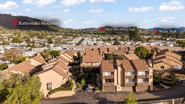 an outdoor view of a building