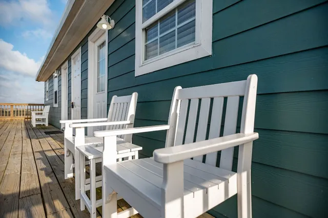 a view of a ocean with beach