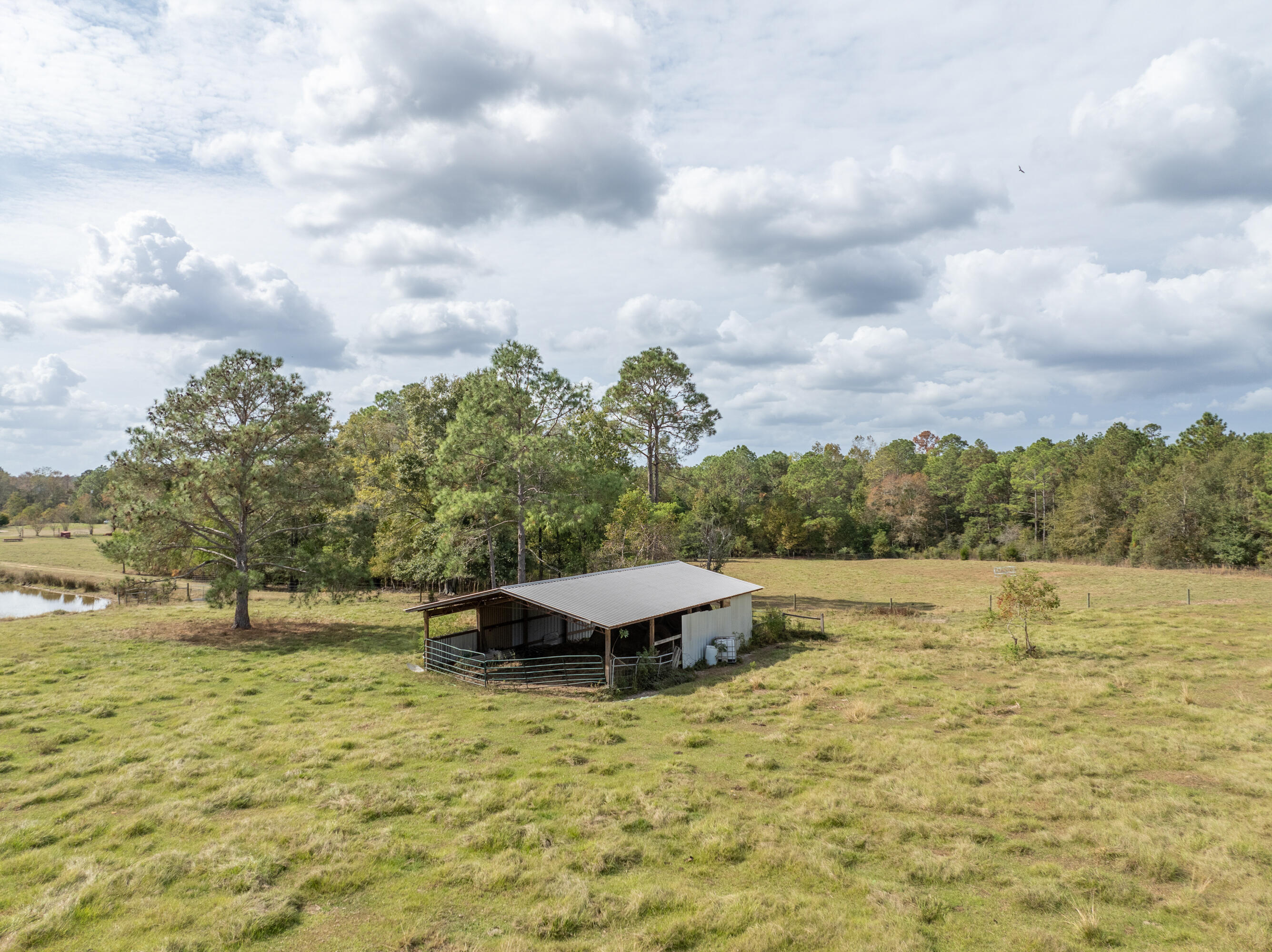 8320 Thames Road Baker, FL 32531 - Photo 43 of 48 a view of a lake with a yard