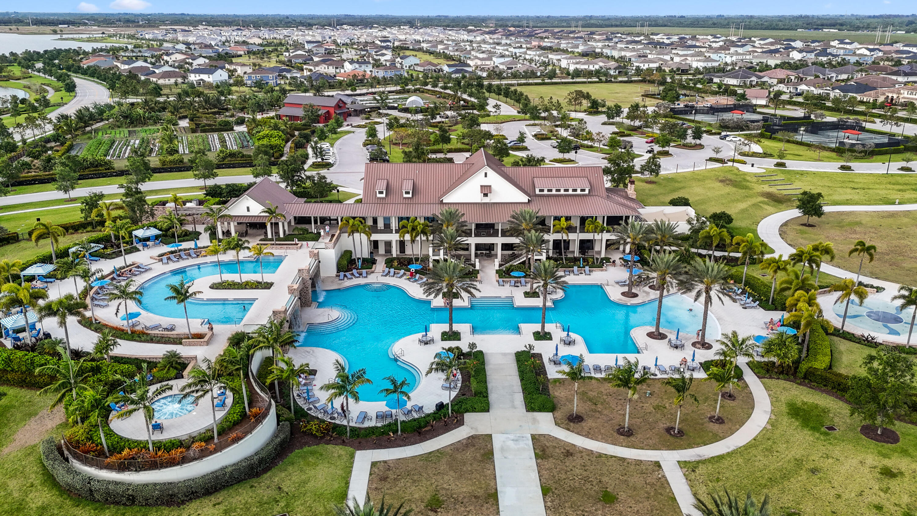 19545 Broad Shore Walk Loxahatchee, FL 33470 - Photo 60 of 65 an aerial view of a house with outdoor space