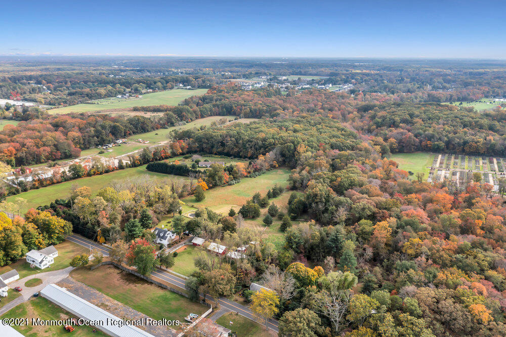195 Bennett Road Freehold, NJ 07728 - Photo 89 of 90 an aerial view of residential houses with outdoor space