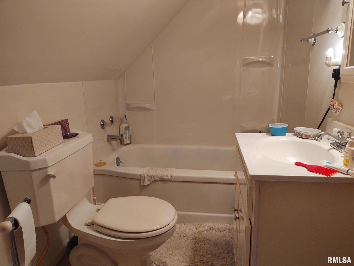 601 Ohio Street Grand Chain, IL 62941 - Photo 26 of 32 a bathroom with a sink and a toilet