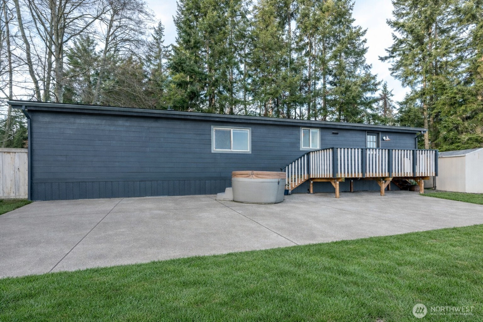 63 North Cross Island Road Camano Island, WA 98282 - Photo 19 of 23 a view of a back yard of the house