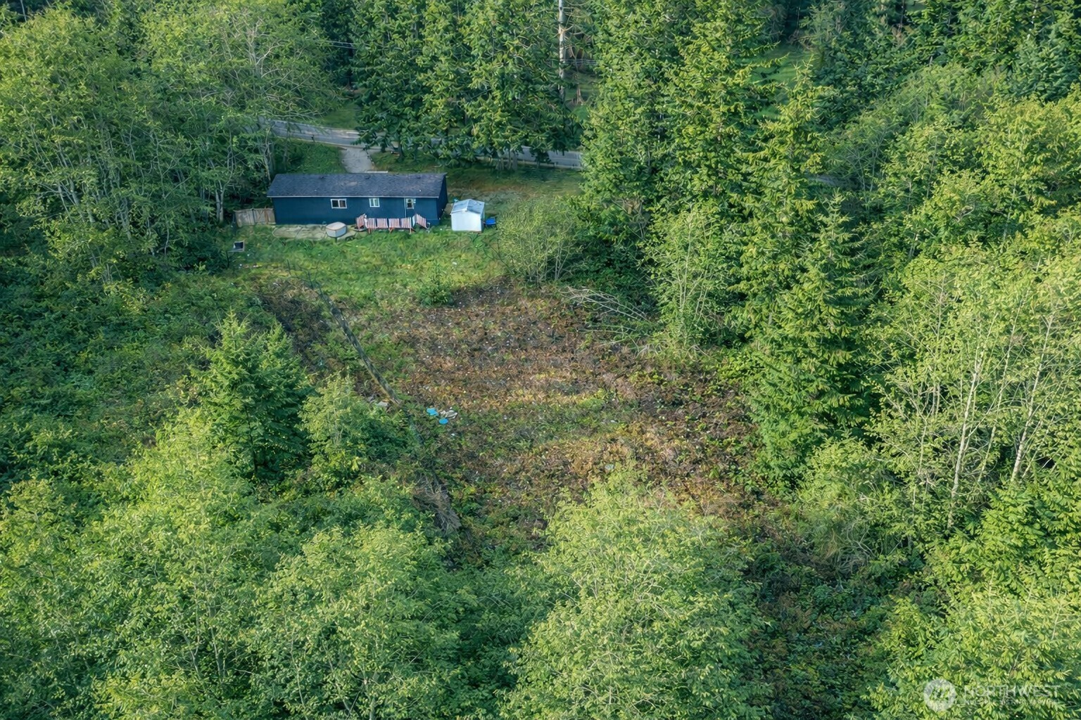 63 North Cross Island Road Camano Island, WA 98282 - Photo 4 of 23 a view of a outdoor space with a sink and trees