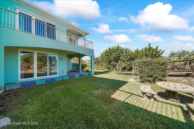 a view of a lake with a mountain in the back
