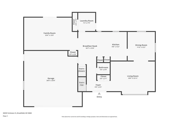 $675,000 | 20335 Yorktown Court, Brookfield, WI 53045