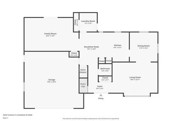 $675,000 | 20335 Yorktown Court, Brookfield, WI 53045
