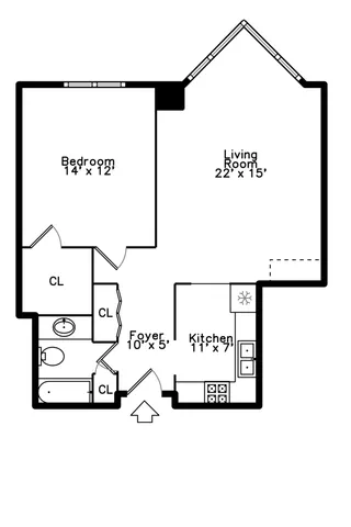 $259,500 | 401 East Ontario Street, Unit 1703, Chicago, IL 60611