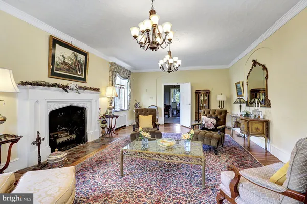 a bedroom with a bed and furniture