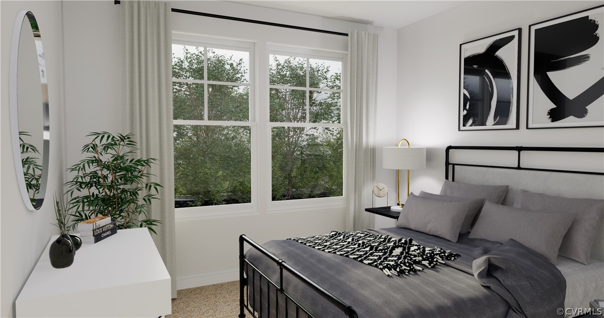 12220 Lightning Bug Loop Midlothian, VA 23112 - Photo 15 of 34 a bedroom with a bed and a window