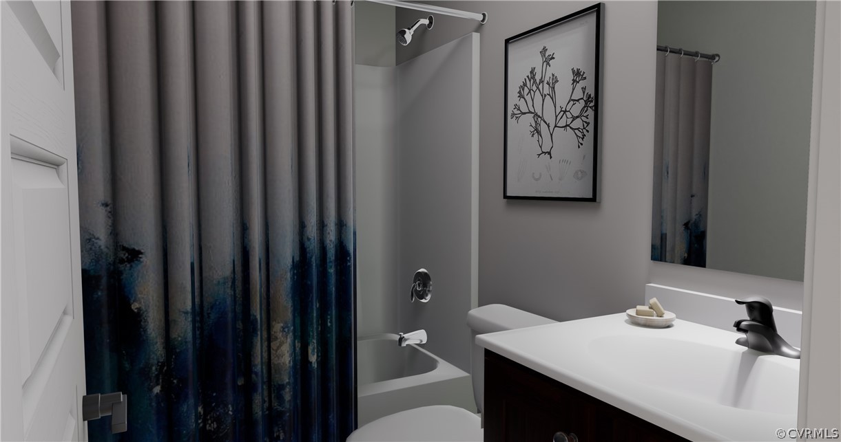 12220 Lightning Bug Loop Midlothian, VA 23112 - Photo 16 of 34 a bathroom with a sink and a mirror