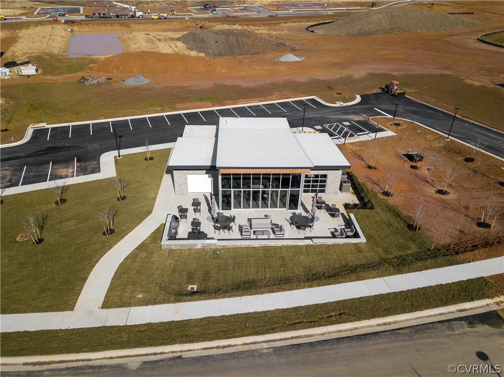 12220 Lightning Bug Loop Midlothian, VA 23112 - Photo 25 of 34 an aerial view of a house with a ocean view