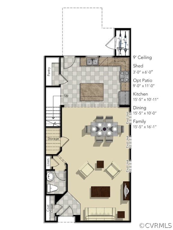 12220 Lightning Bug Loop Midlothian, VA 23112 - Photo 26 of 34 view of rooftop