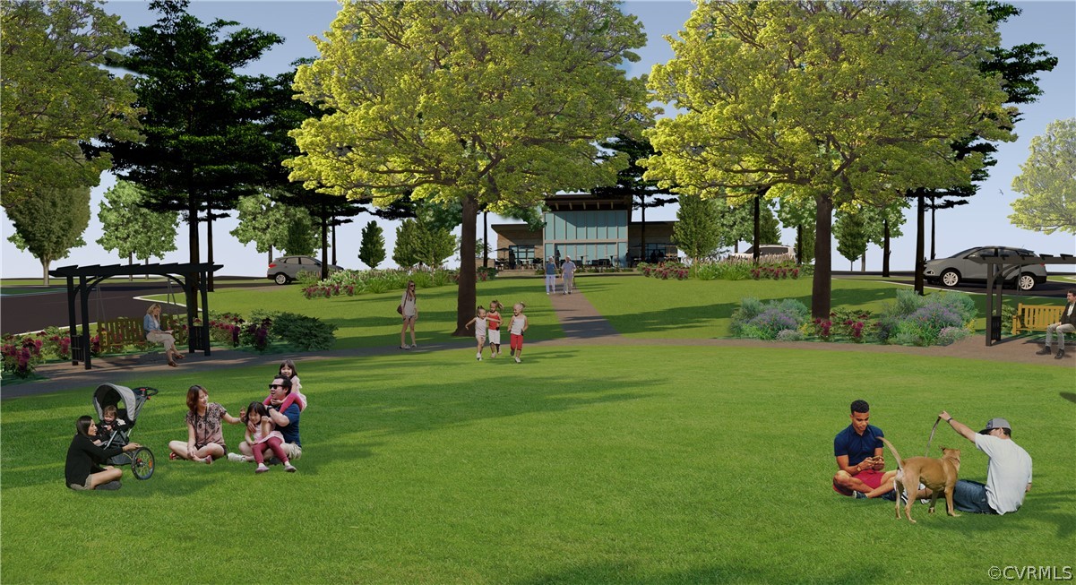 12220 Lightning Bug Loop Midlothian, VA 23112 - Photo 32 of 34 a childrens park with lots of swings and slides