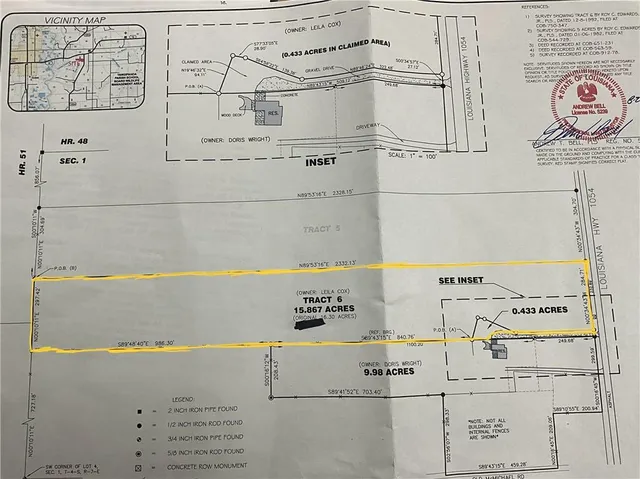 $190,000 | 0 Hwy 1054 Highway, Amite, LA 70422