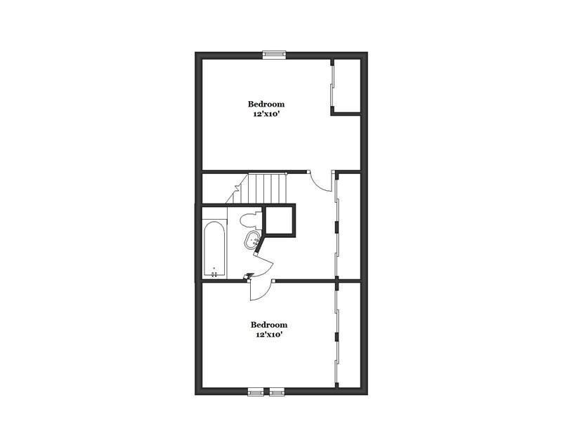 210 Dye Hill Road Hopkinton, RI 02832 - Photo 21 of 21 2nd Floor Plan.