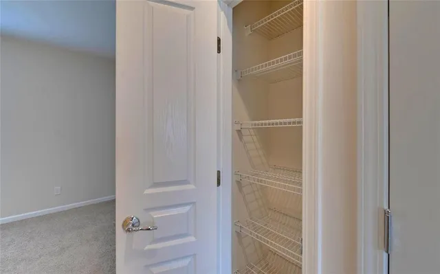 a view of walk in closet