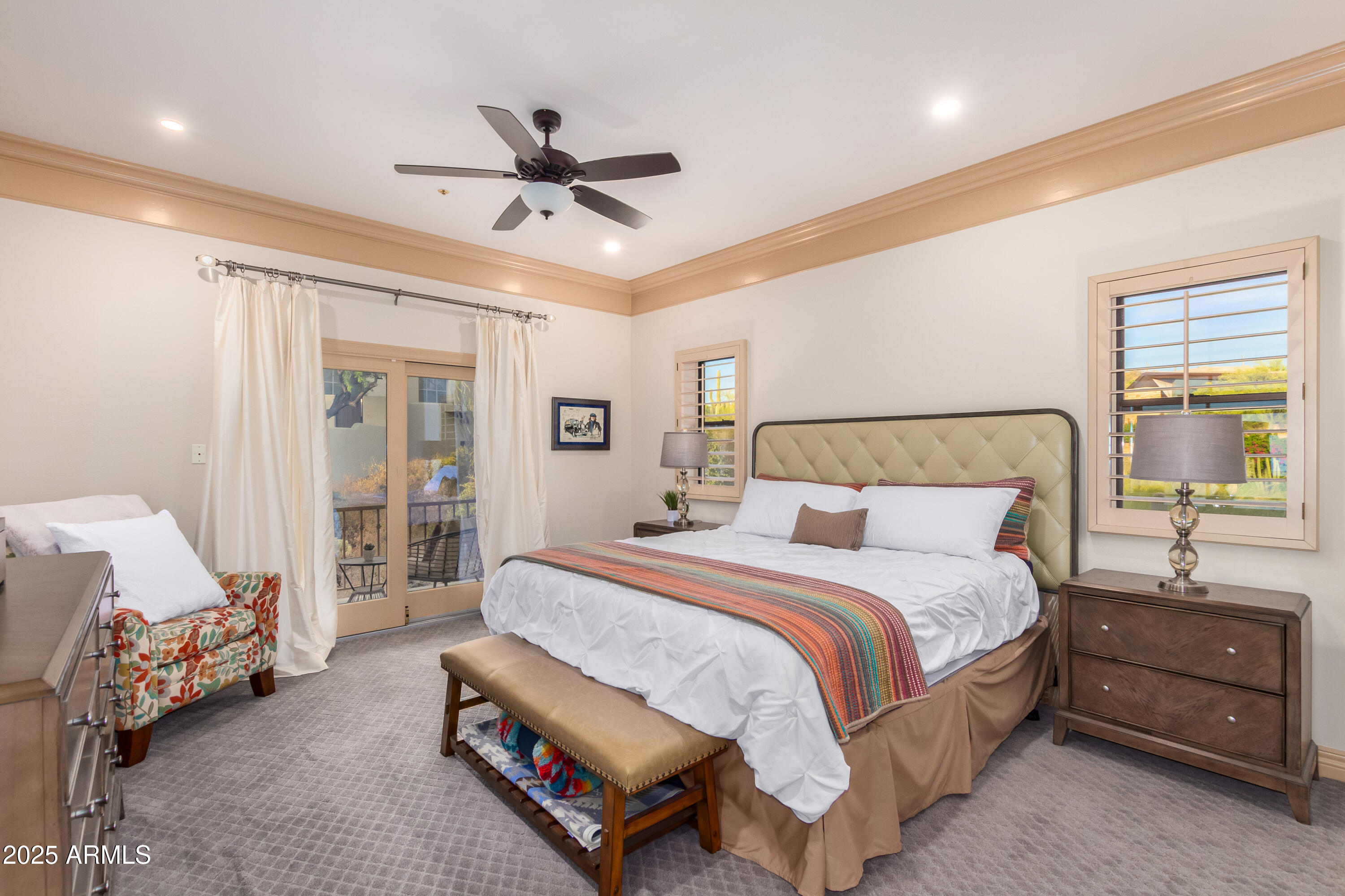 10801 East Happy Valley Road, Unit 133 Scottsdale, AZ 85255 - Photo 32 of 75 a spacious bedroom with a bed and a window